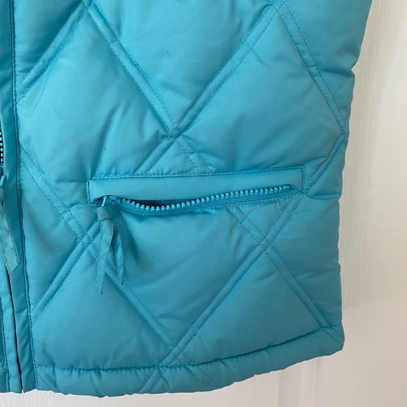 Gap slim down puffer fleece-lined vest - Picture 4 of 4